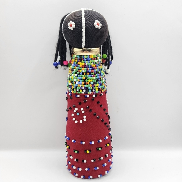 Other - South African Ndebele Sangoma Doll 8 Inch Tribe Handmade